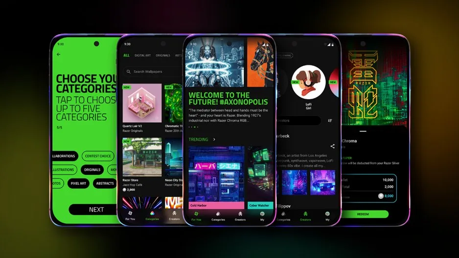 razer axon wallpaper engine moviles andr imagen 1