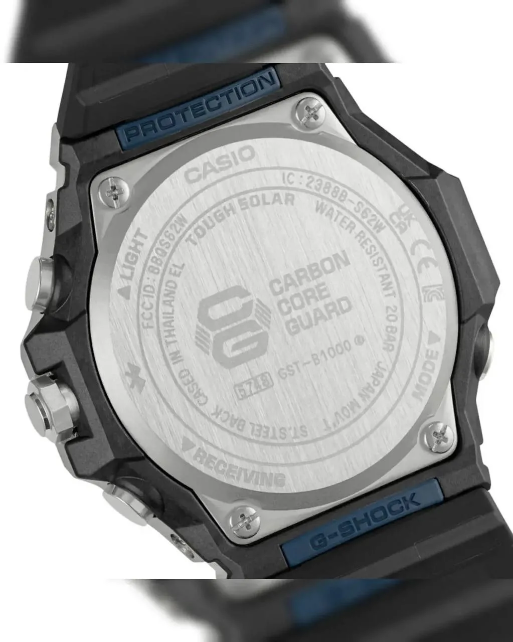reloj casio g steel gst b1000 renders imagen 2