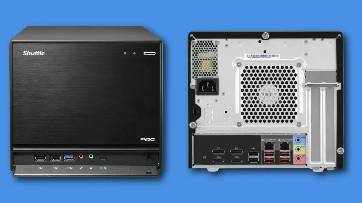 Shuttle's new bare-bones PC lets you build your own Steam Machine 2