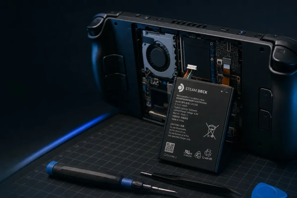 Valve retira las baterías OEM de Steam Deck LCD tras cuatro años Valve retira las baterías OEM de Steam Deck LCD tras cuatro años