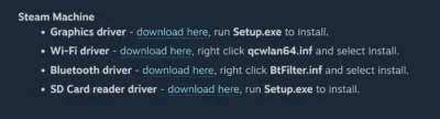 Steam Machine gets official Windows drivers from Valve