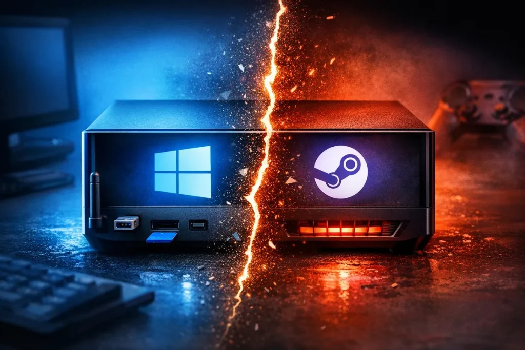 Valve publica los drivers de Windows para Steam Machine