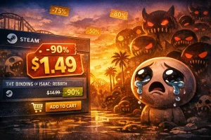 The Binding of Isaac: Rebirth baja a 1,49 dólares en la Steam Summer Sale