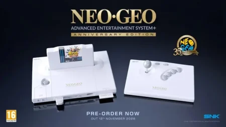 The Neo Geo AES+ retro — La consola retro Neo Geo AES+ ya se puede reservar desde 265 euros con controlador incluido