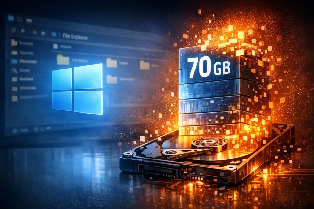 Microsoft corrige el gasto oculto de espacio en Windows 11