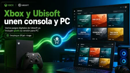 Ubisoft da la versión de PC a quienes ya compraron estos juegos en Xbox