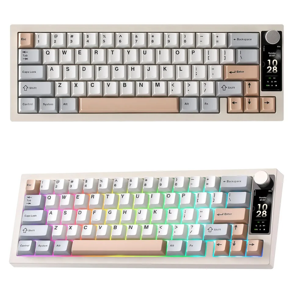 Yunzii IF68 QMK VIA inalámbrico imagen 3