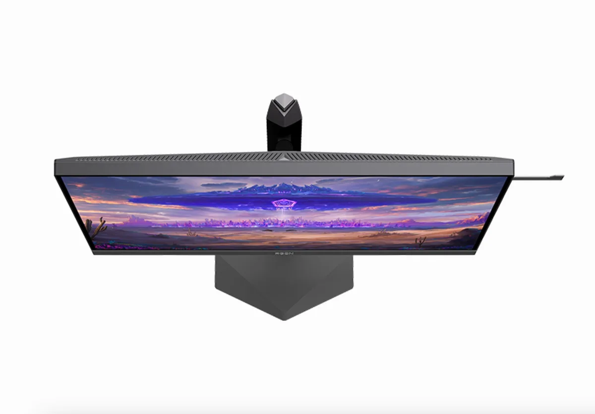 5k 180hz gaming monitor — The AOC Agon Pro gaming monitor features dual mode functionality, which allows you to switch between 5K and QHD at 180 Hz and 360 Hz, respectively.