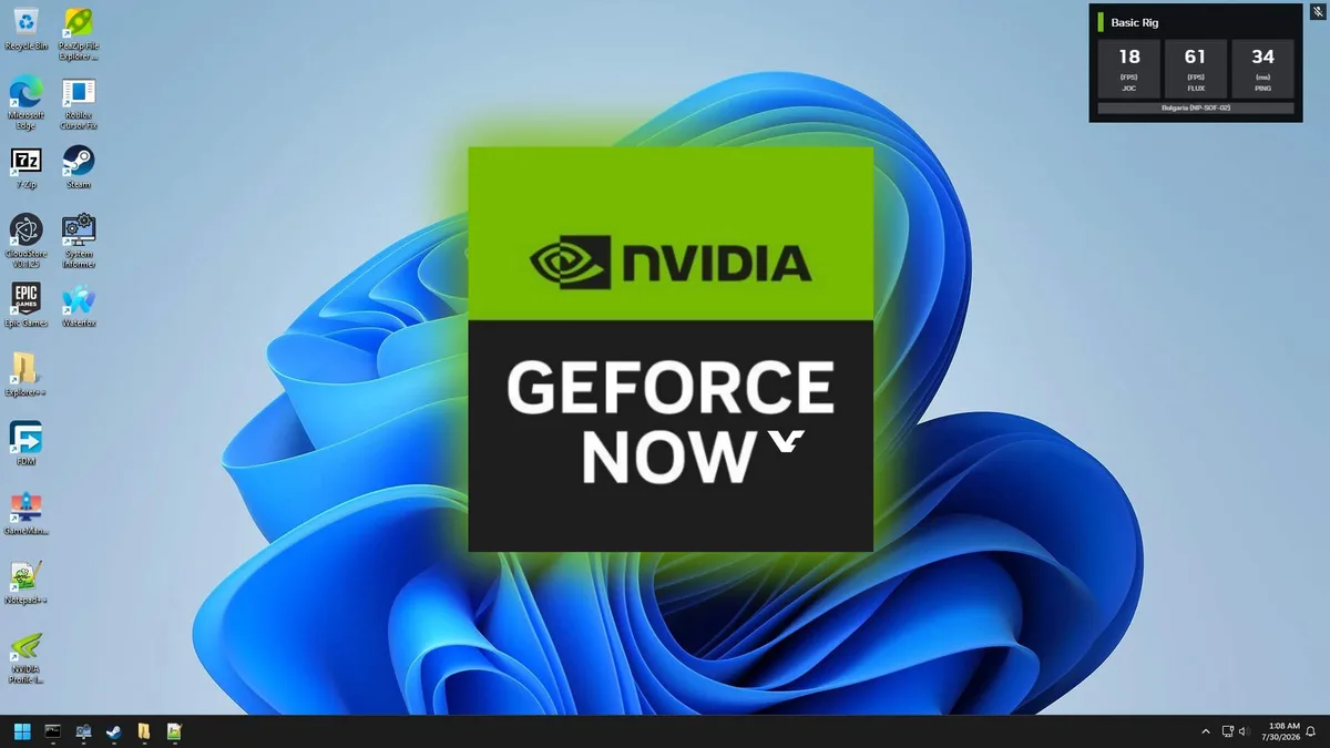 Acceso completo GeForce now — Modders gain full Windows desktop access on GeForce NOW