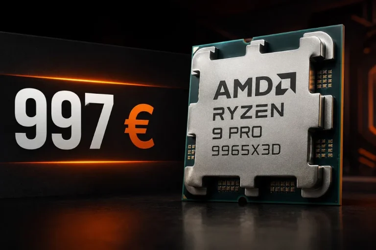 AMD Ryzen 9 PRO 9965X3D — El Ryzen 9 PRO 9965X3D ya se vende suelto por casi 1.000 euros