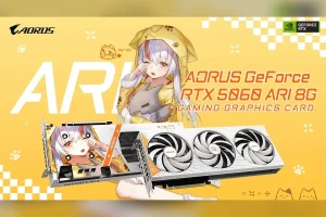 AORUS GeForce RTX 5060 ARI — Gigabyte presenta la AORUS RTX 5060 ARI 8G, la gama media se viste de gaming puro