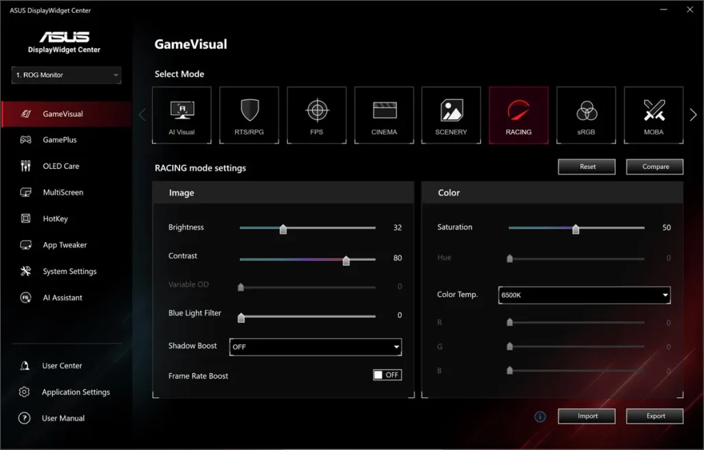ASUS DisplayWidget Center AI imagen 3