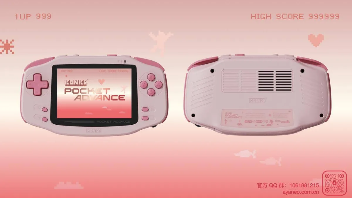 Ayaneo Konkr Pocket Advance Peach — Ayaneo suma un cuarto color a la Konkr Pocket Advance: llega el Peach Color Edition