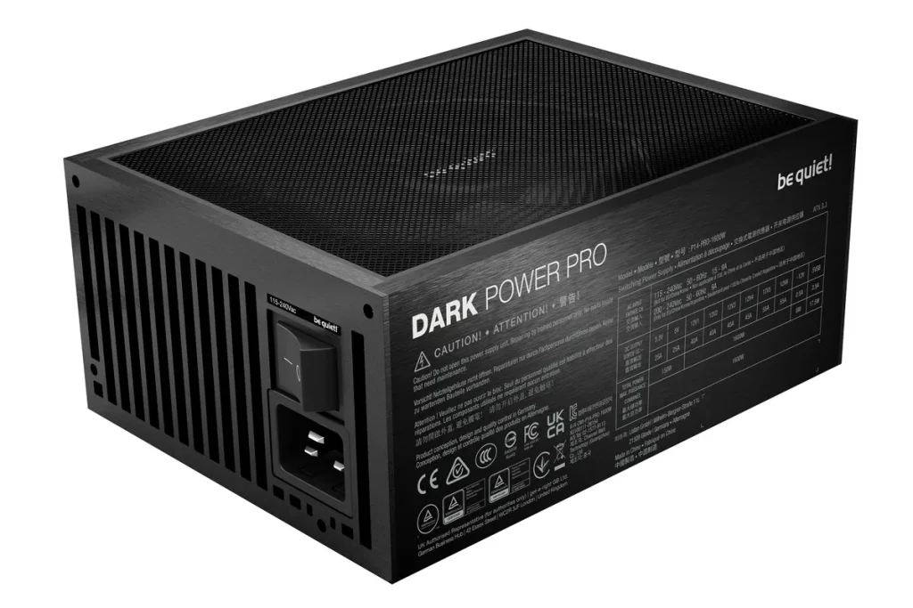 be quiet Dark Power Pro 14 IO — be quiet! lleva sus fuentes Dark Power Pro 14 IO hasta 1600 W