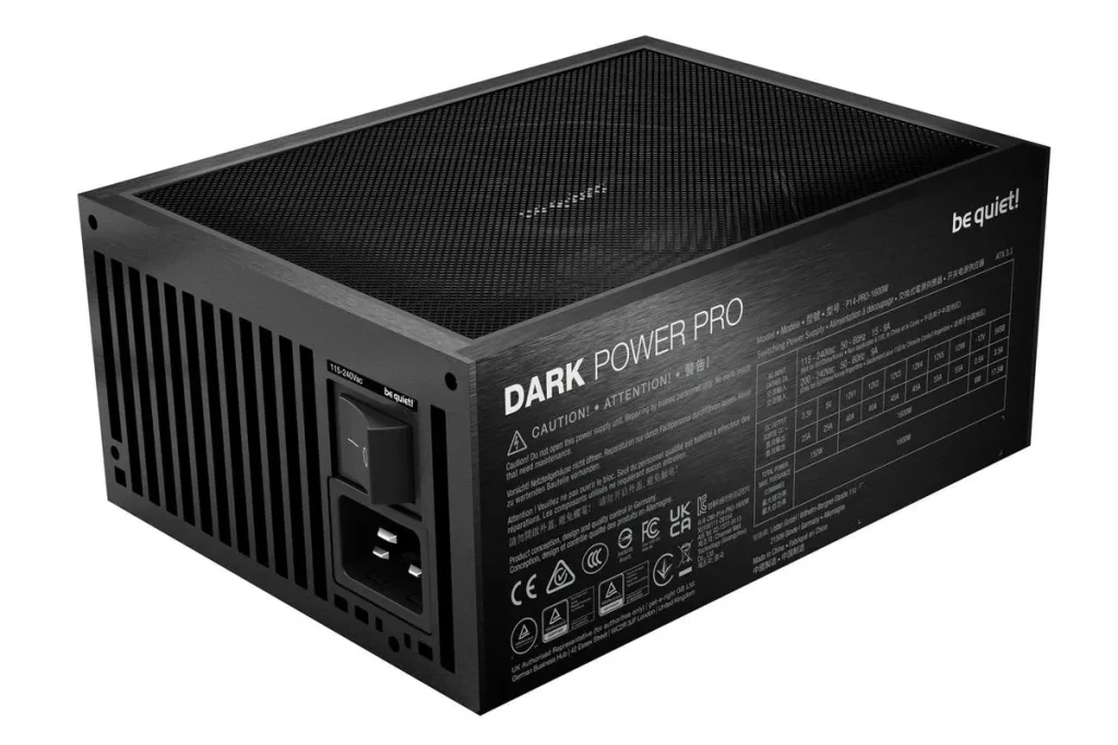 be quiet Dark Power Pro 14 IO — be quiet! lleva sus fuentes Dark Power Pro 14 IO hasta 1600 W