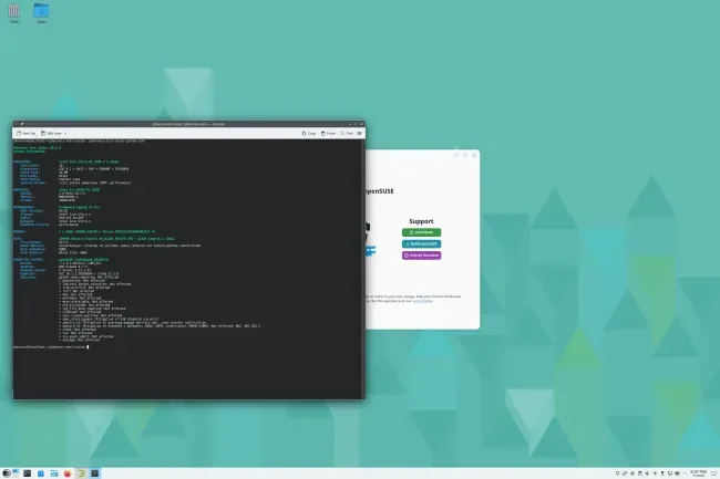 openSUSE Tumbleweed on Framework Laptop 13 Pro