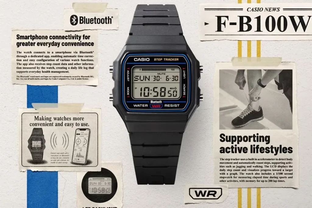 Los relojes con Bluetooth F-B100W de Casio empiezan a llegar fuera de Japón, primero al Reino Unido casio fx-b100w bluetooth — Los relojes con Bluetooth F-B100W de Casio empiezan a llegar fuera de Japón, primero al Reino Unido