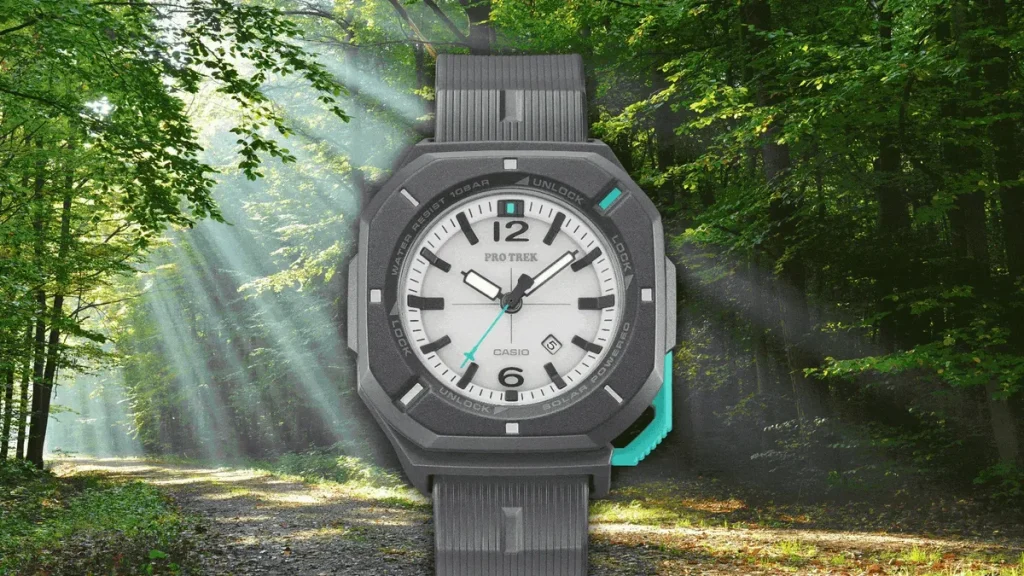 Casio Pro Trek reloj solar carabiner — Casio Pro Trek PRJ01AE-8 solar watch