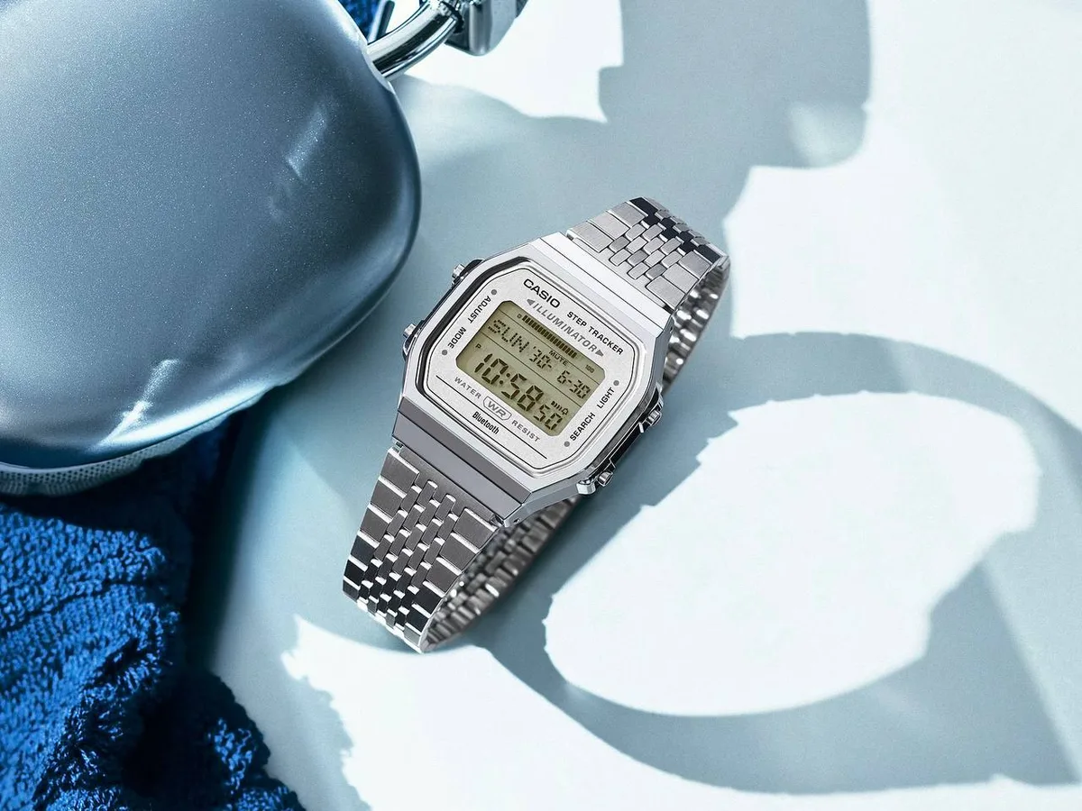 casio vintage octagonal abl 100we blueto imagen 1