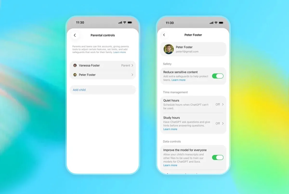 chatgpt para adolescentes — Parental Controls chatgpt