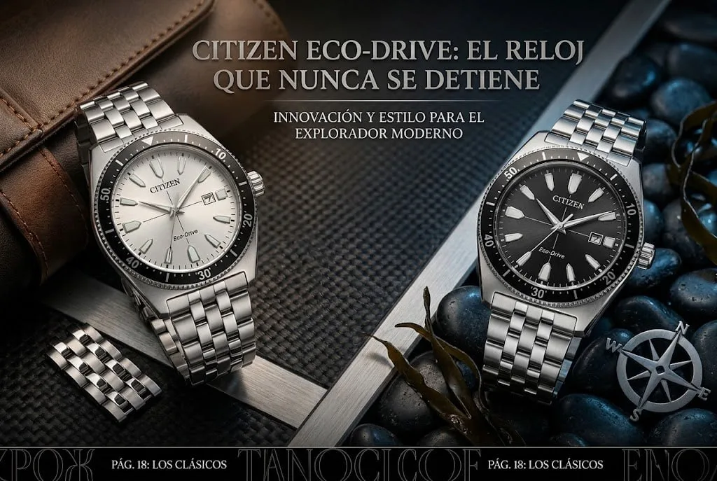 Citizen recupera el bisel dentado en tres relojes Eco-Drive de acero Citizen Eco-Drive acero inoxidable precio — Citizen recupera el bisel dentado en tres relojes Eco-Drive de acero