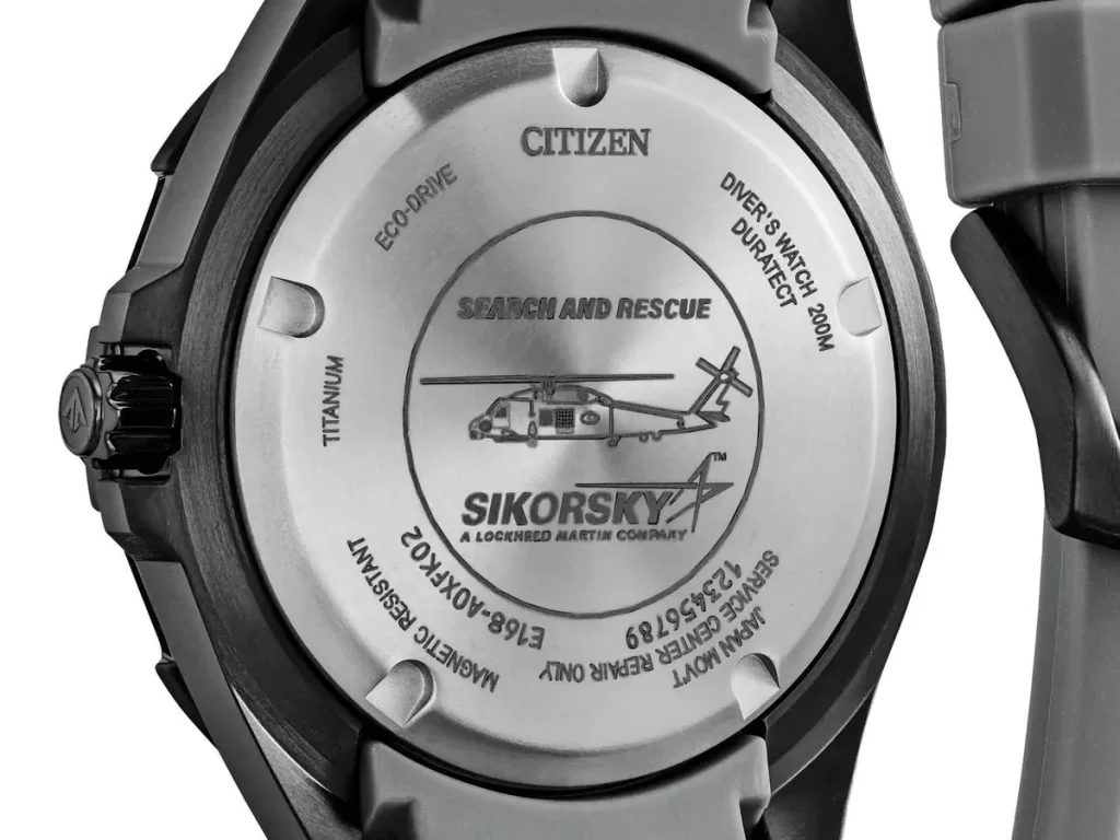 Citizen presenta el Promaster Seahawk inspirado en el helicóptero MH-60R Citizen Seahawk MH-60R helicopter watch — Citizen presenta el Promaster Seahawk inspirado en el helicóptero MH-60R