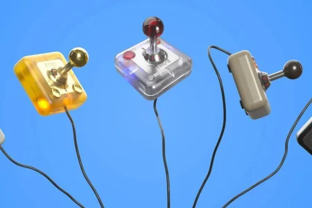 Commodore resucita el joystick TAC-2 tras 40 años, con cinco colores y eje de acero reforzado commodore 64 joystick tac 2 — Commodore resucita el joystick TAC-2 tras 40 años, con cinco colores y eje de acero reforzado