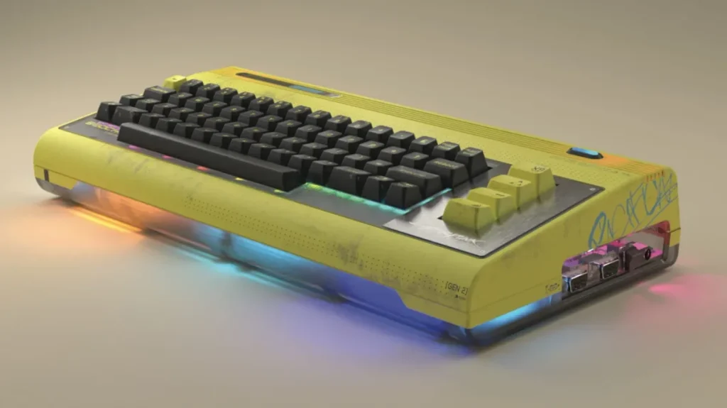 Commodore And CD Projekt Red Reveal Cyberpunk 2077-Branded C64, Coming Next Year 1