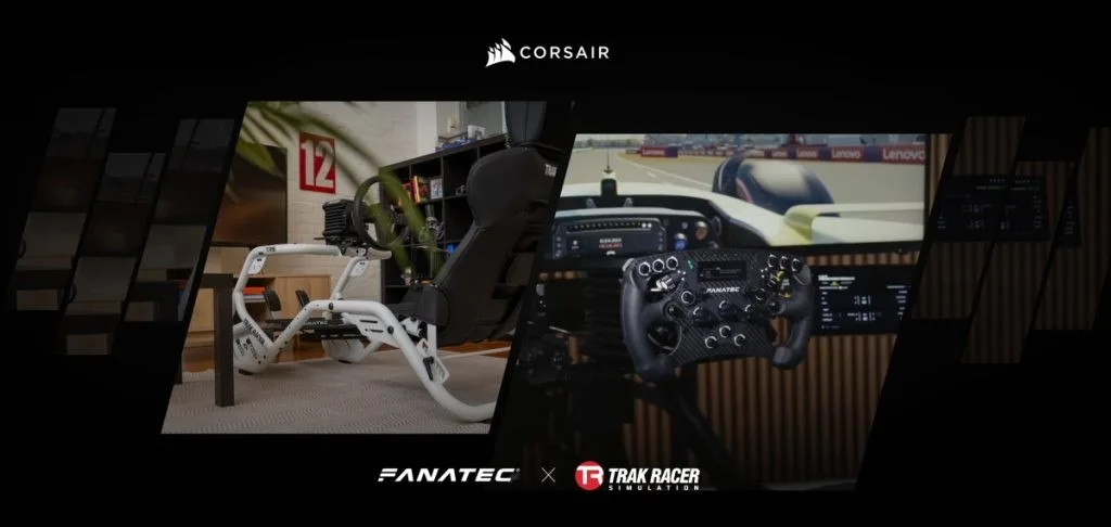 Corsair adquiere Trak Racer y suma cockpits físicos a su catálogo de simuladores