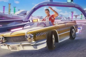 Axel, de Crazy Taxi, llega gratis esta semana a Sonic Racing crossworlds season pass 2 — Axel, de Crazy Taxi, llega gratis esta semana a Sonic Racing