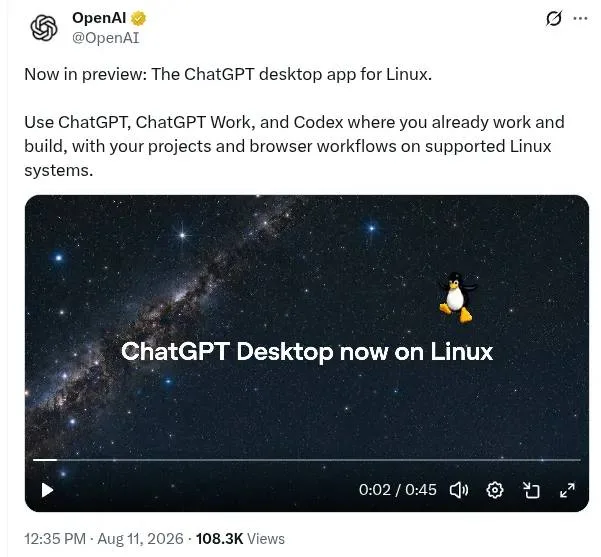 descargar chatgpt app escritorio linux imagen 1