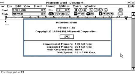Un desarrollador consigue portar Word para Windows 1.1a a 64 bits y ya corre nativo en Windows 11 descargar word windows 11 — Un desarrollador consigue portar Word para Windows 1.1a a 64 bits y ya corre nativo en Windows 11