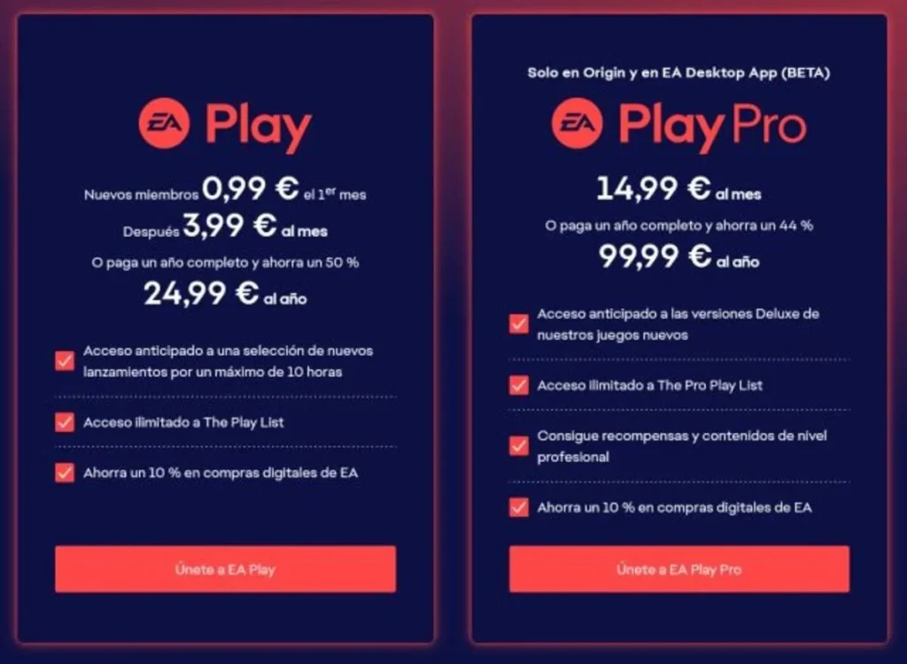 EA Play a 0,99 euros en Steam: un mes de catálogo por casi nada EA Play a 0,99€ — EA Play a 0,99 euros en Steam: un mes de catálogo por casi nada