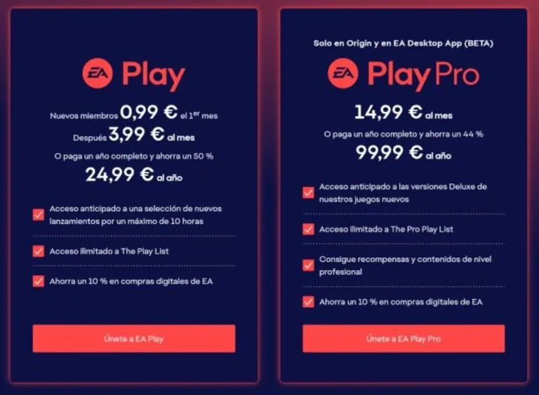 EA Play a 0,99 euros en Steam: un mes de catálogo por casi nada EA Play a 0,99€ — EA Play a 0,99 euros en Steam: un mes de catálogo por casi nada