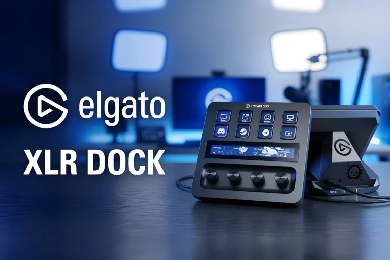 Elgato XLR Dock MK.2: sonido profesional y control total en tu Stream Deck +