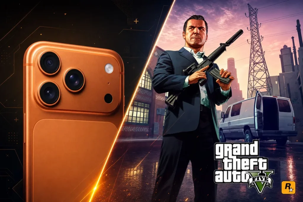 GTA 5 corre en el iPhone 17 Pro Max vía emulador, pero a 12-20 FPS GTA 5 iPhone 17 Pro Max emulador — GTA 5 corre en el iPhone 17 Pro Max vía emulador, pero a 12-20 FPS