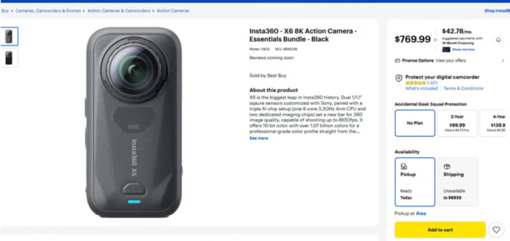 insta360 x6 precio galeria 1