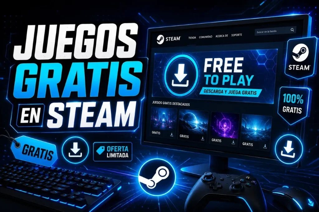 Steam cierra la semana con cuatro juegos gratis nuevos en su catálogo juegos gratis Steam — Steam cierra la semana con cuatro juegos gratis nuevos en su catálogo