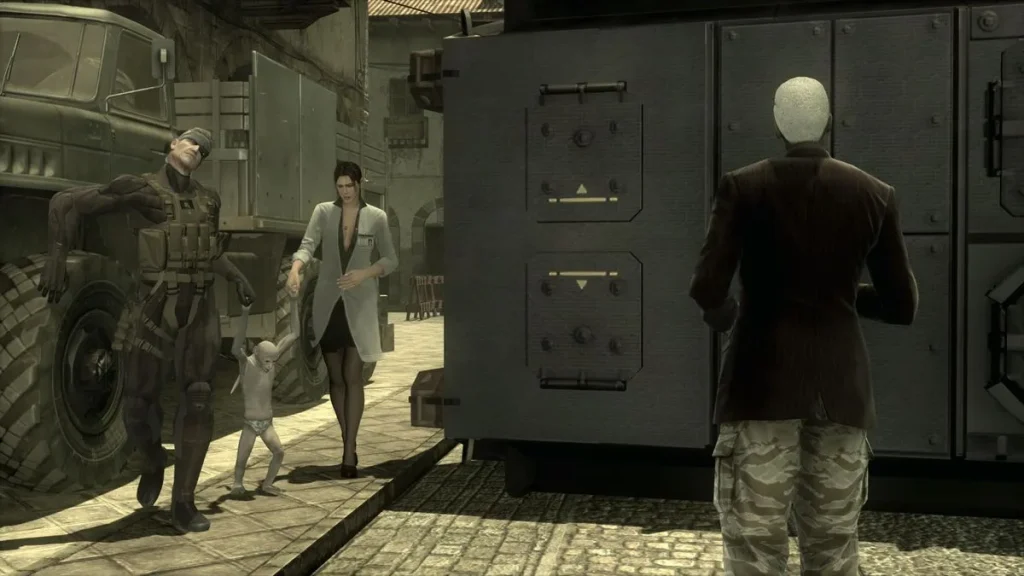 Metal Gear Solid Master Collection Vol.2 being played on a PS5 Pro console.