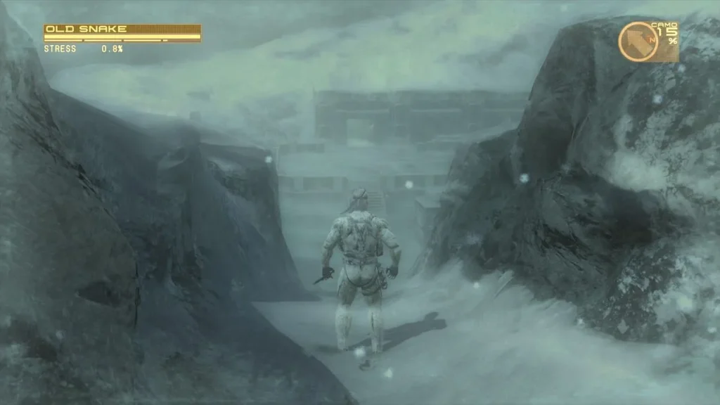 Metal Gear Solid Master Collection Vol.2 being played on a PS5 Pro console.