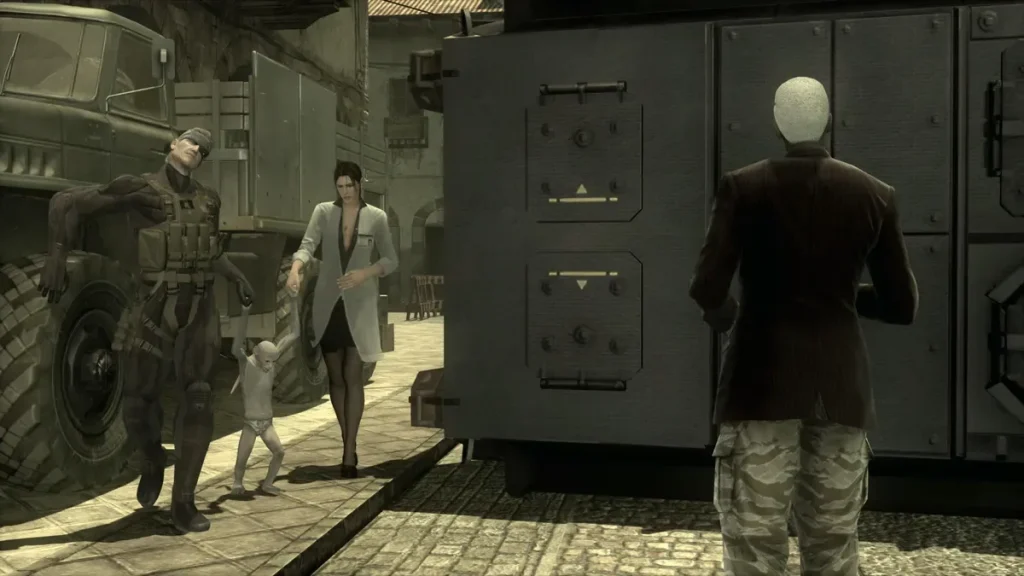 Metal Gear Solid Master Collection Vol.2 being played on a PS5 Pro console.
