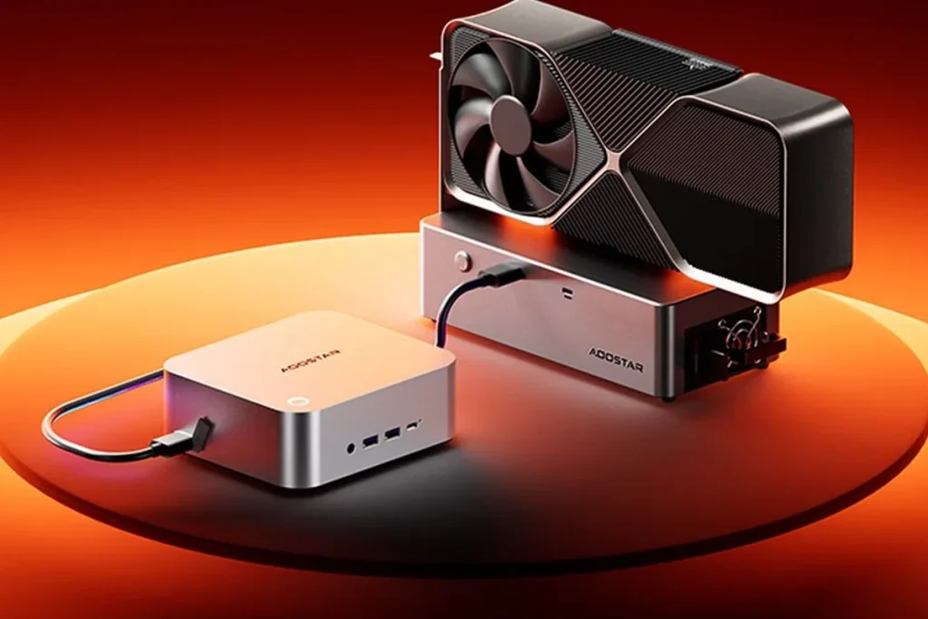 Aoostar lanza un mini PC con Ryzen 7 7735U y OCuLink para montar una eGPU por poco dinero mini PC AMD Ryzen 7 7735U eGPU — Aoostar lanza un mini PC con Ryzen 7 7735U y OCuLink para montar una eGPU por poco dinero