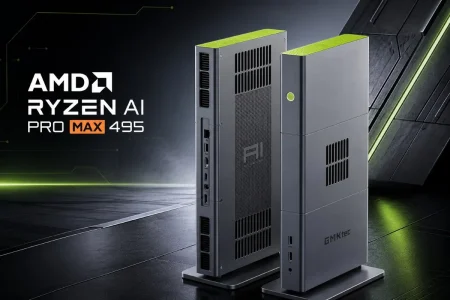 El GMKtec EVO-X5 se filtra en Geekbench con el Ryzen AI Max+ PRO 495 antes de su anuncio oficial mini-PC Ryzen AI Max 495 — El GMKtec EVO-X5 se filtra en Geekbench con el Ryzen AI Max+ PRO 495 antes de su anuncio oficial