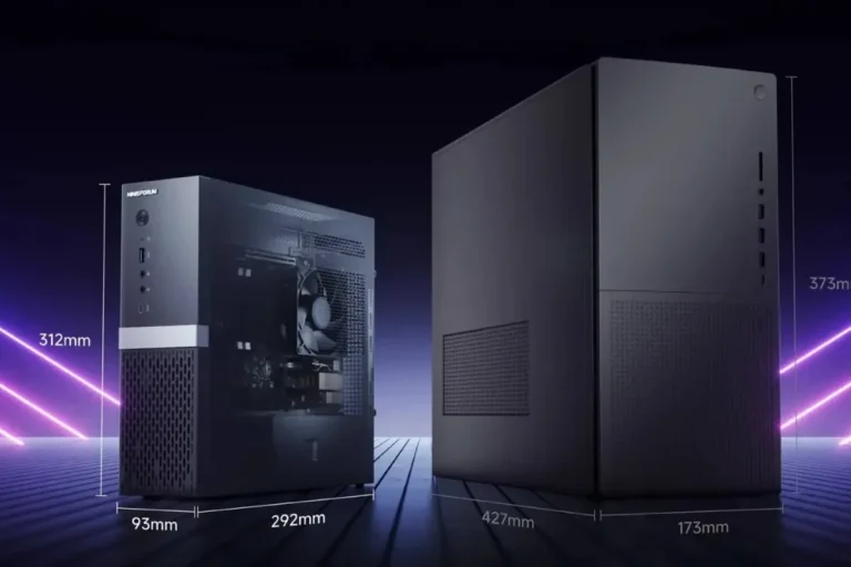 MINISFORUM 895D7 Ryzen 9 precio — MINISFORUM mete un Ryzen 9 y una RX 9060 XT en solo 8,47 litros