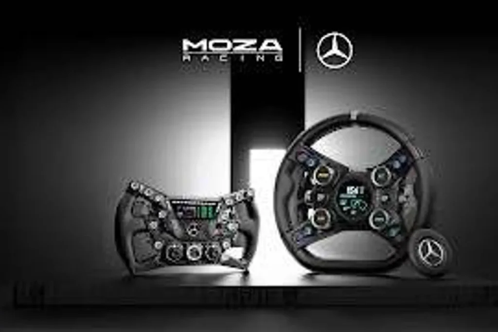 MOZA lleva a Gamescom 2026 volantes de Mercedes-Benz, Porsche y Ford Moza mercedes ford porsche — MOZA lleva a Gamescom 2026 volantes de Mercedes-Benz, Porsche y Ford