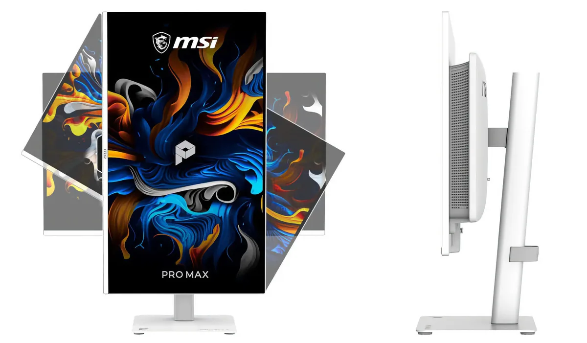 MSI PRO MAX OLED 271UPJW12 especificaciones — MSI unveils world’s first 27-inch 4K 120Hz inkjet-printed OLED monitor