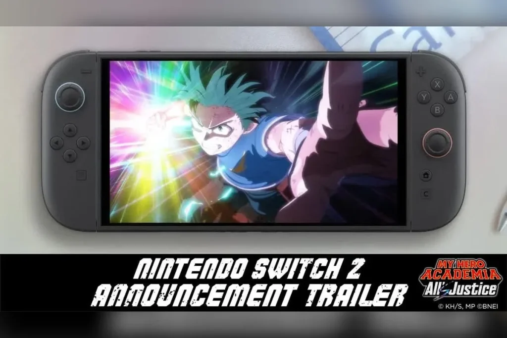 My Hero Academia All's Justice Switch 2 — My Hero Academia: All’s Justice llegará a Switch 2 con 30 fps