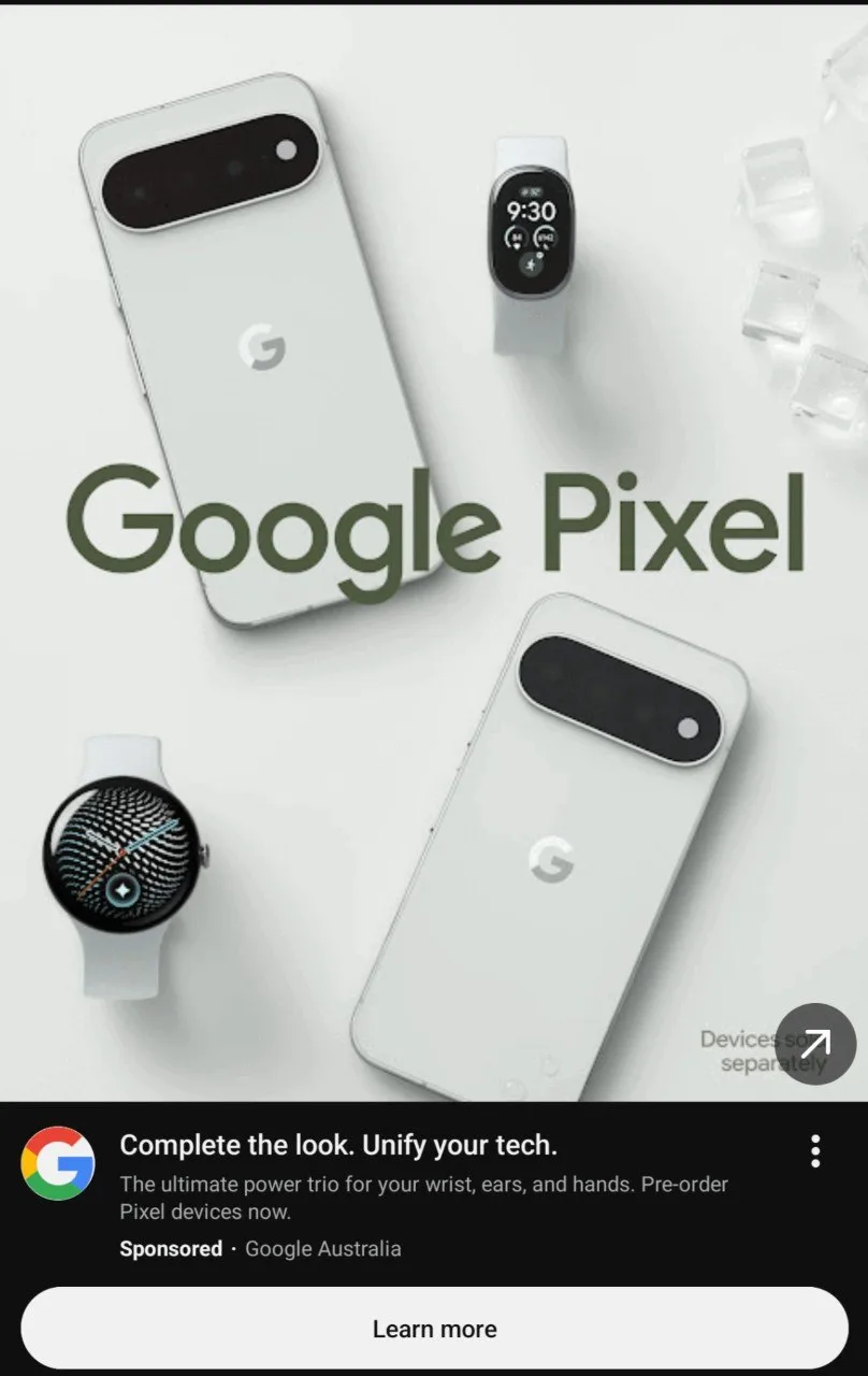 nuevo fitbit google pixel 11 anuncios imagen 2