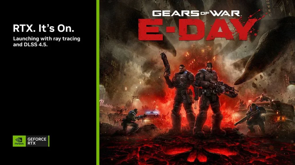 NVIDIA Gears of War e-day beta — NVIDIA abre el acceso anticipado a Gears of War: E-Day antes de su lanzamiento en octubre