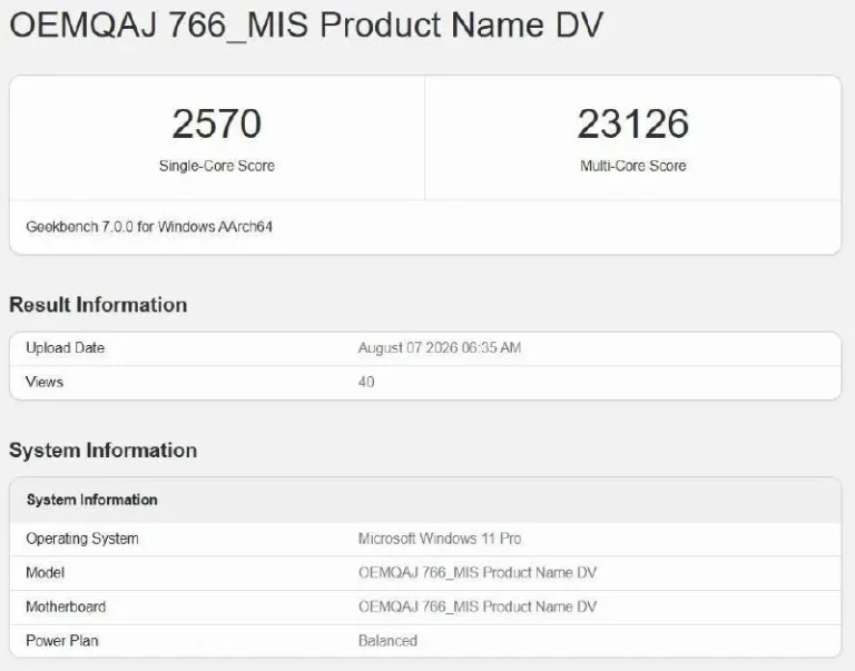 nvidia rtx spark n1x rendimiento geekben imagen 1